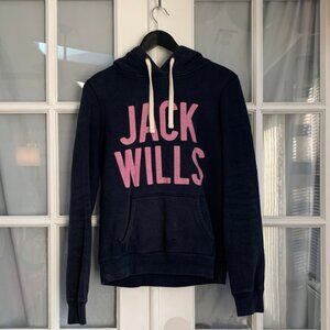 Jack WIlls Hooded Cotton Sweatshirt